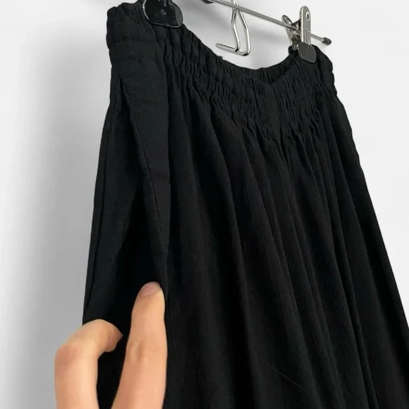 KALIYANA Linen Wide Leg Pants | Harem Lagen Look - Picture 3 of 7